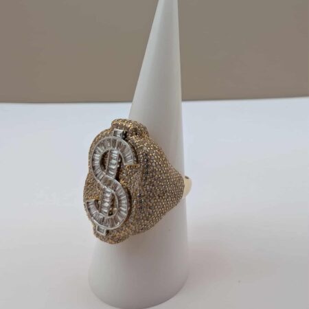 ANILLO CON SIMBOLO DE DINERO