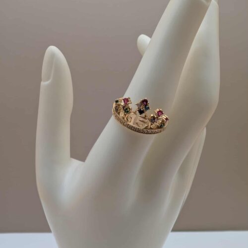 ANILLO DE CORONA PARA QUINCEAÑERA