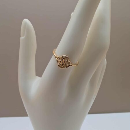 ANILLO DE NUDO DE BRUJA PARA DAMA